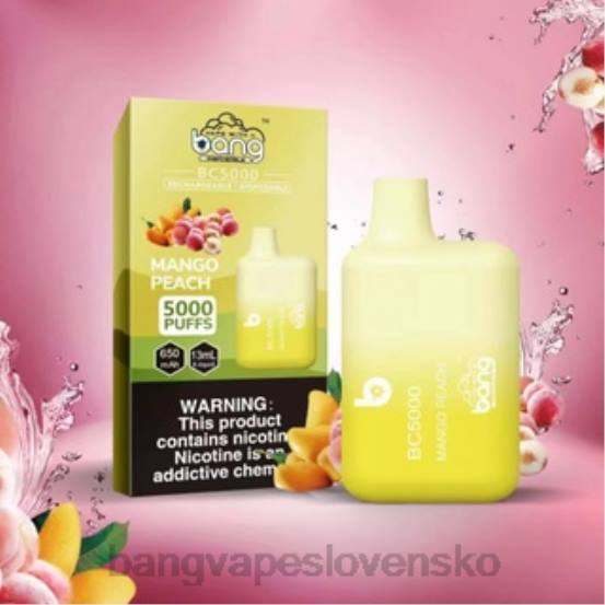 Bang Vape Box BC5000 5% nič 5000 ťahov pero typu C dobíjacie | 0P069 Bang Vape Flavors jednorazové