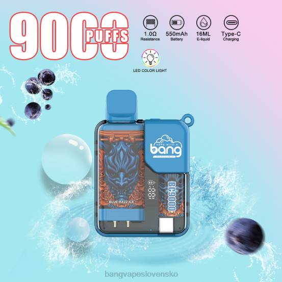 Bang Vape Box BC9000 vopred naplnených 16 ml | 0P066 Vape Gang Vape jednorazové
