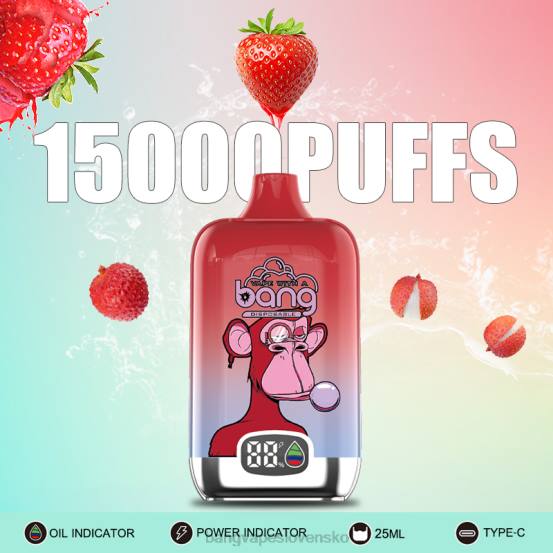 Bang Vape Digital Smart Screen 15 000 strhnutí 25 ml | 0P0611 Bang Vape SK jednorazové