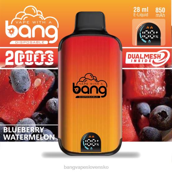 Bang Vape Digital Smart Screen 20 000 ťahov | 0P063 Bang Vape Slovensko jednorazové