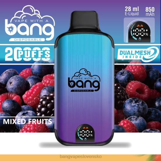 Bang Vape Digital Smart Screen 20 000 ťahov | 0P063 Bang Vape Slovensko jednorazové