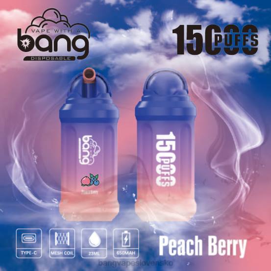 Bang Vape 15 000 ťahov | 0P061 Bang Vape SK jednorazové