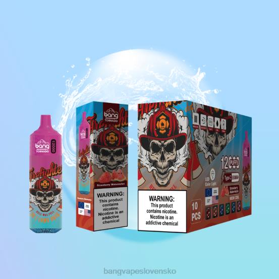 Bang Vape Tornado 12 000 ťahov s LED a sieťovou cievkou | 0P064 Vape Gang Slovensko jednorazové