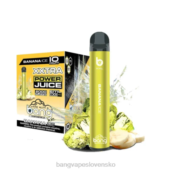 Bang Vape XXL 2000 ťahov | 0P0613 Bang Vape Slovensko banánový ľad