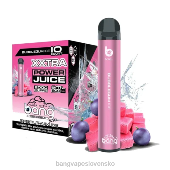 Bang Vape XXL 2000 ťahov | 0P0615 Vape Gang Disposables žuvačkový ľad