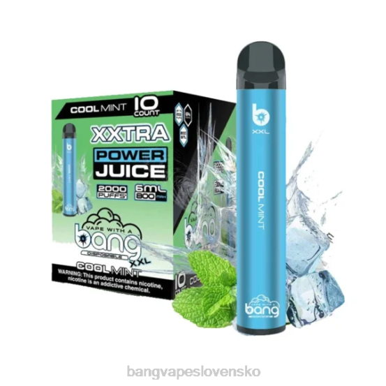 Bang Vape XXL 2000 ťahov | 0P0616 Vape Gang Vape chladná mäta