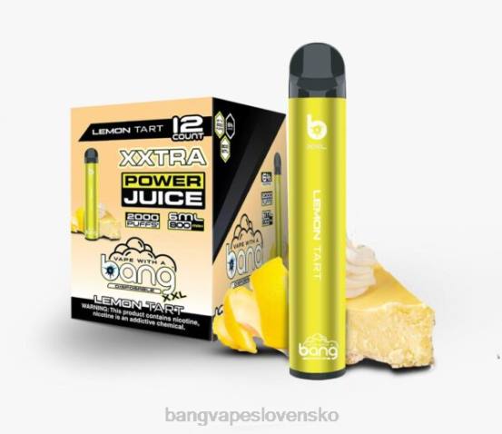 Bang Vape XXL 2000 ťahov | 0P0619 Bang Vape Flavors citrónový koláč