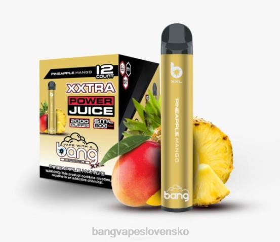 Bang Vape XXL 2000 ťahov | 0P0621 Bang Vape SK ananás mango