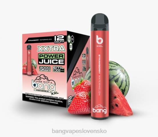 Bang Vape XXL 2000 ťahov | 0P0624 Vape Gang Slovensko jahodový melón
