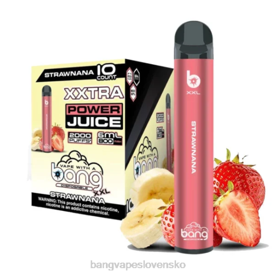 Bang Vape XXL 2000 ťahov | 0P0625 Vape Gang Disposables strawnana