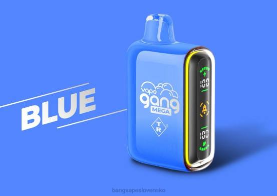 Vape Gang MEGA 20 000 vdychov jednorazovej vapky (škatuľka po 5) | 0P0652 Bang Vape SK Modrá